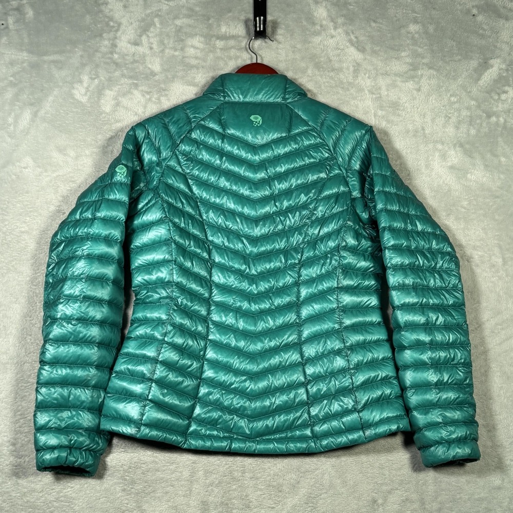 Mountain Hardwear Teal Puffer Jacket - Picture 8 of 10